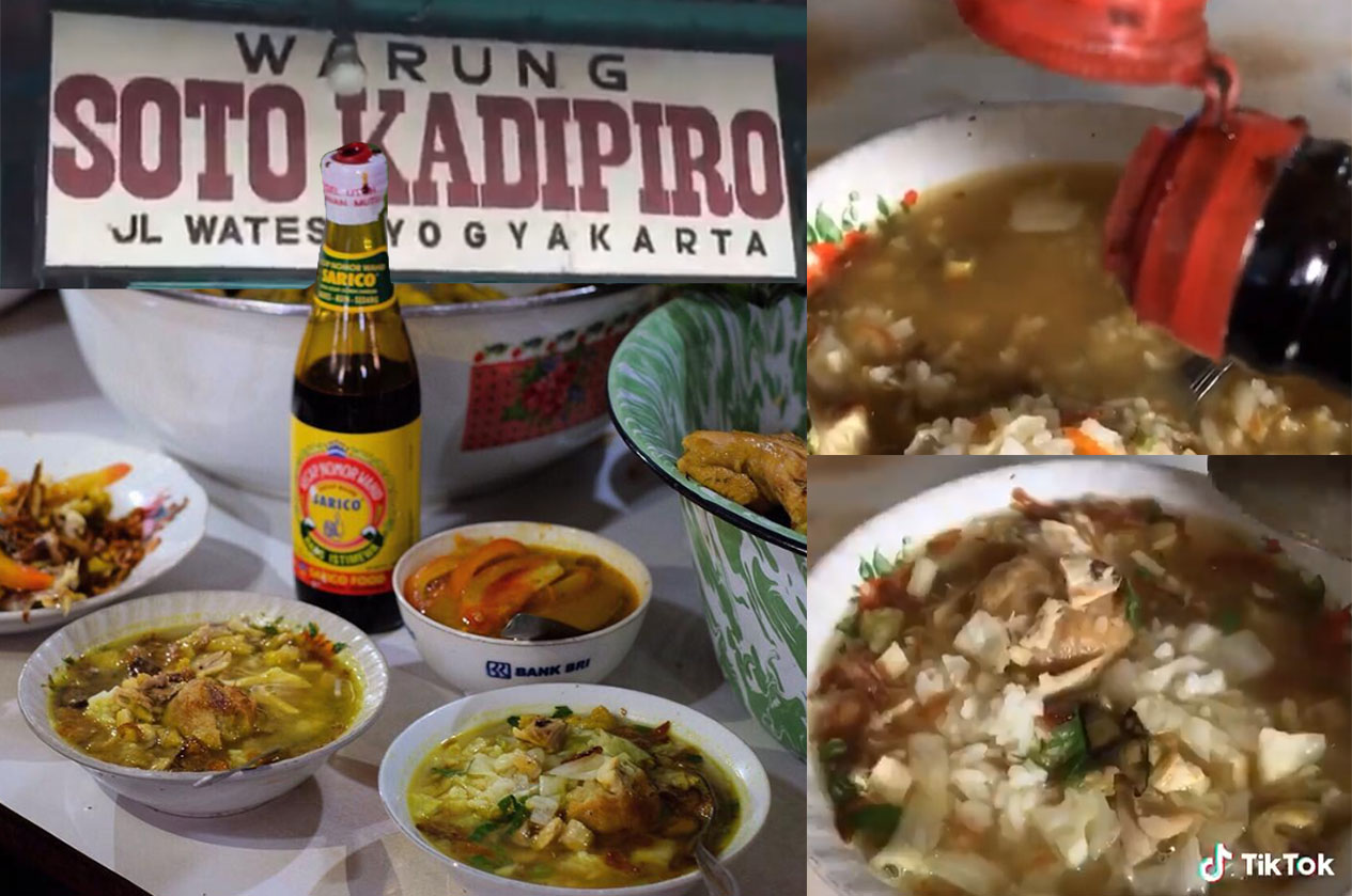 Soto Kadipiro Asli Jalan Wates Yogyakarta.