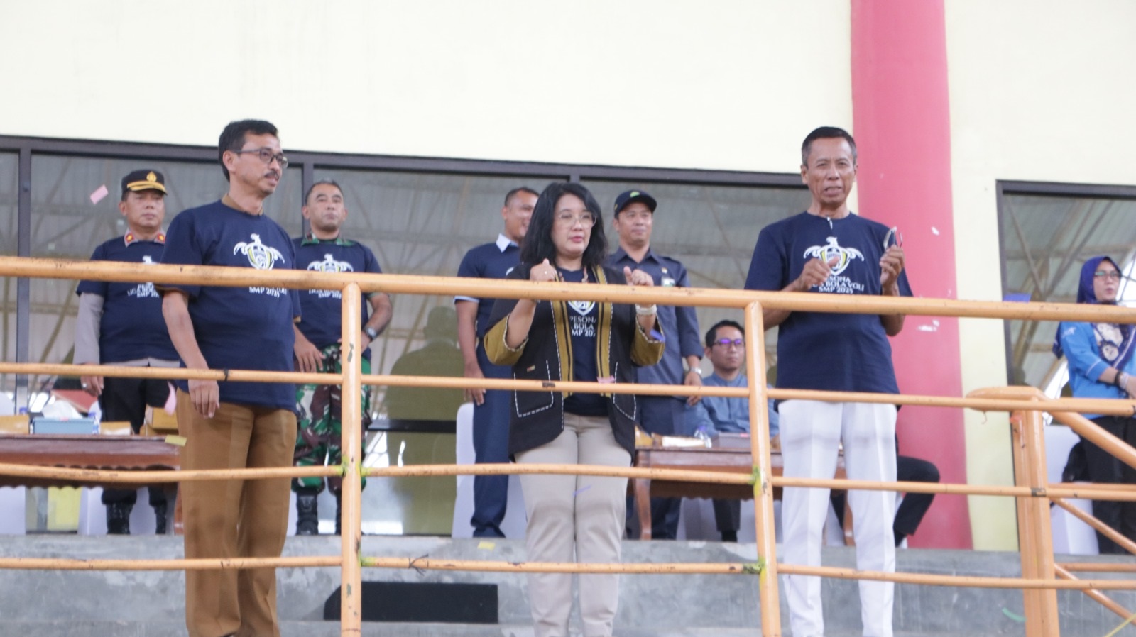LAUNCHING: Pj Bupati memeberikan sambutan pada launching Calender Of Event.