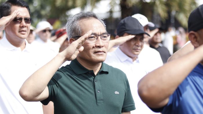 Abdul Halim Muslih mengikuti kegiatan menjelang pelantikan di Jakarta