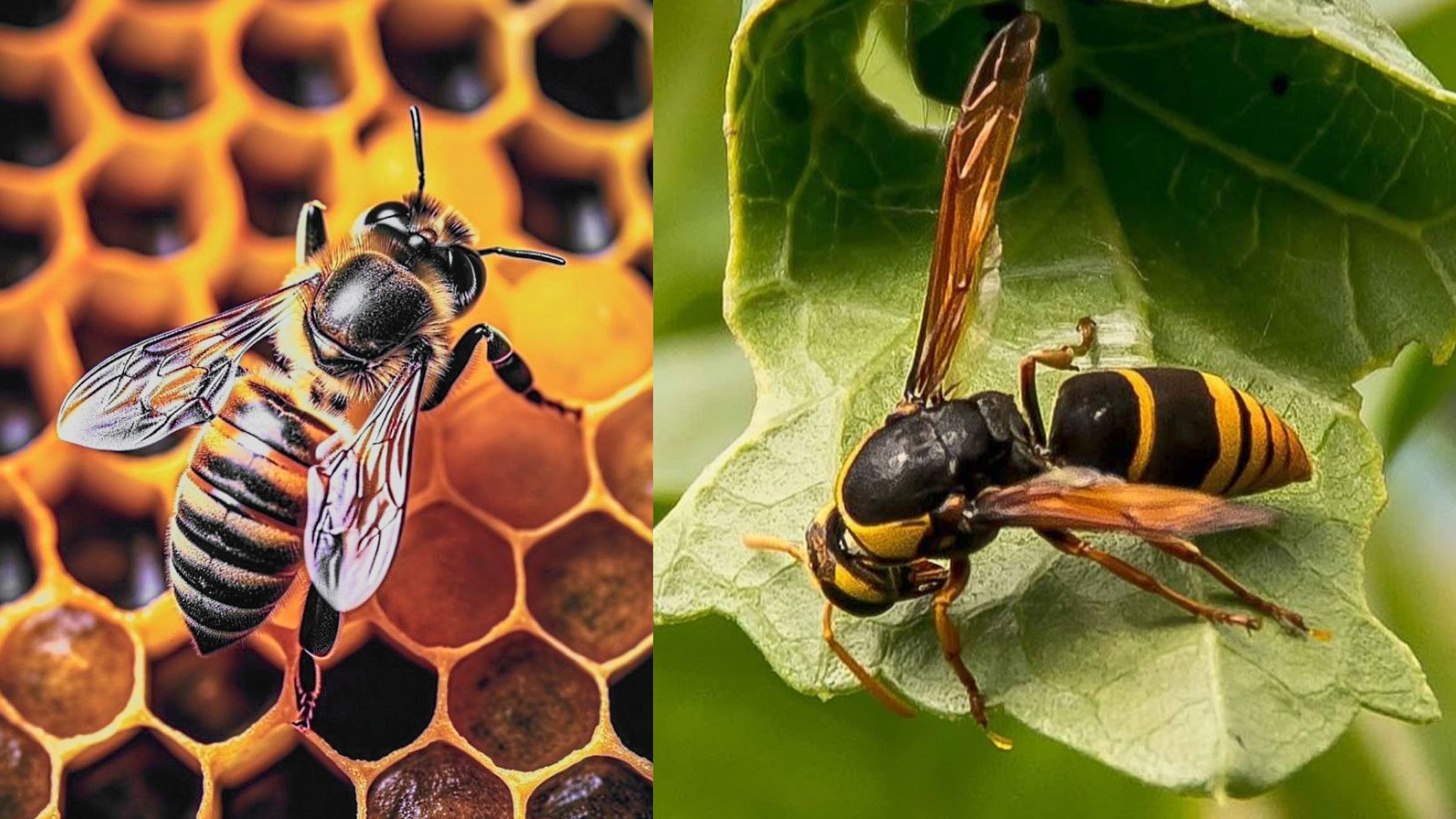 DARI KIRI: Lebah dan Tawon, bak pinang di belah dua.