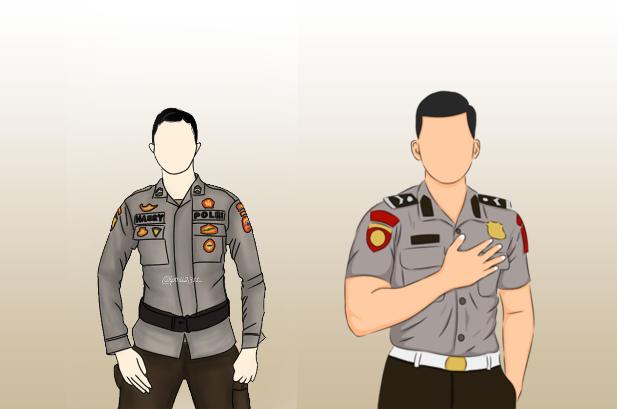 Ilustrasi Polisi.