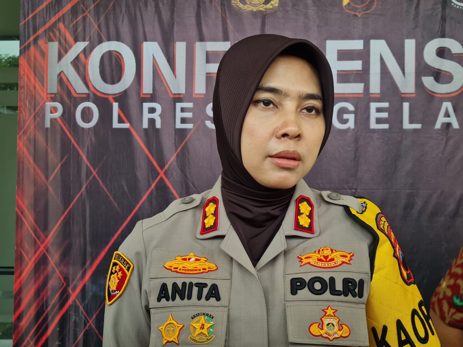 Kapolres Magelang Kota AKBP Anita Indah Setyaningrum.