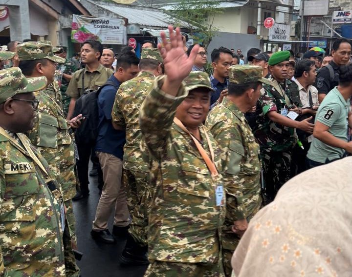 Bupati Sleman Harda Kiswaya saat mengikuti retret