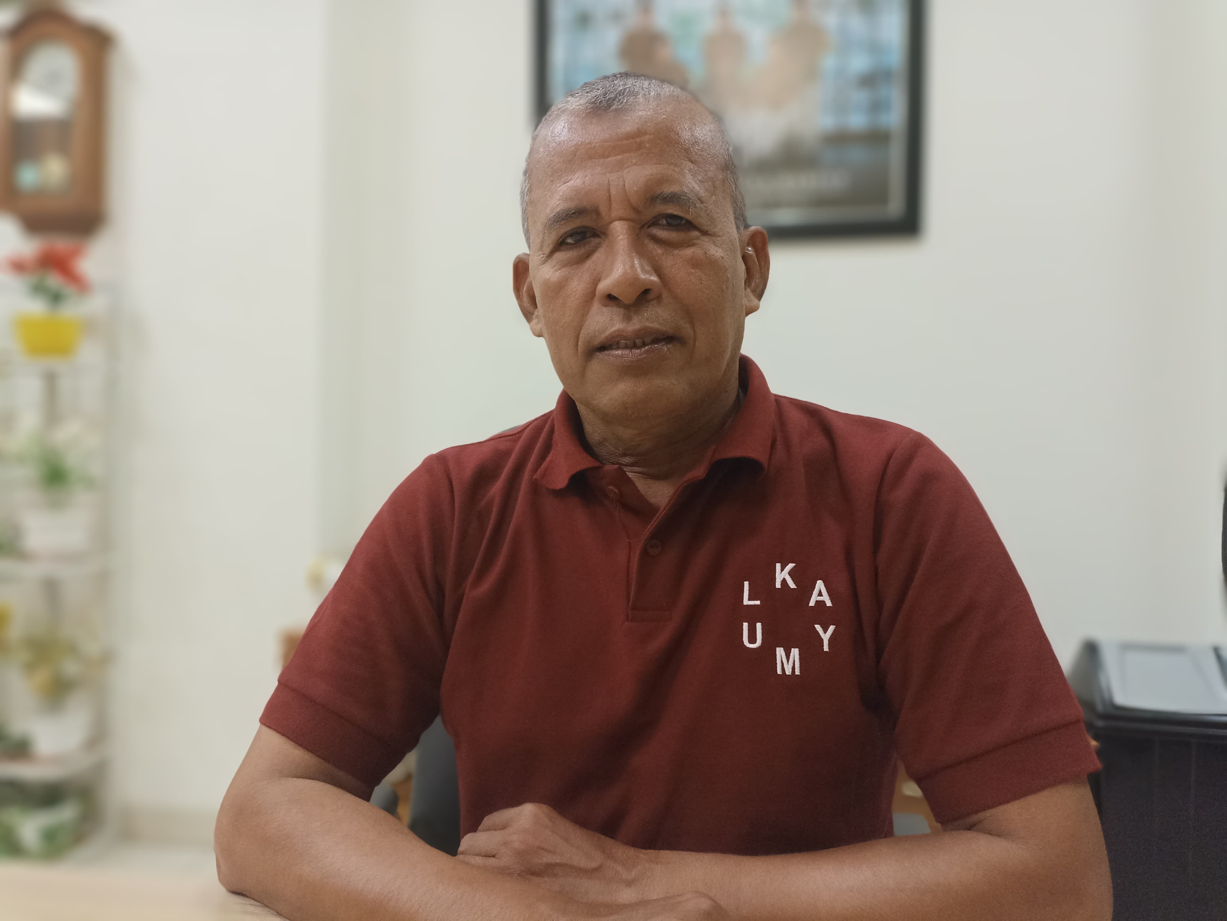 Foto: Mantan pemain PSIM Jogja, Sholahudin.