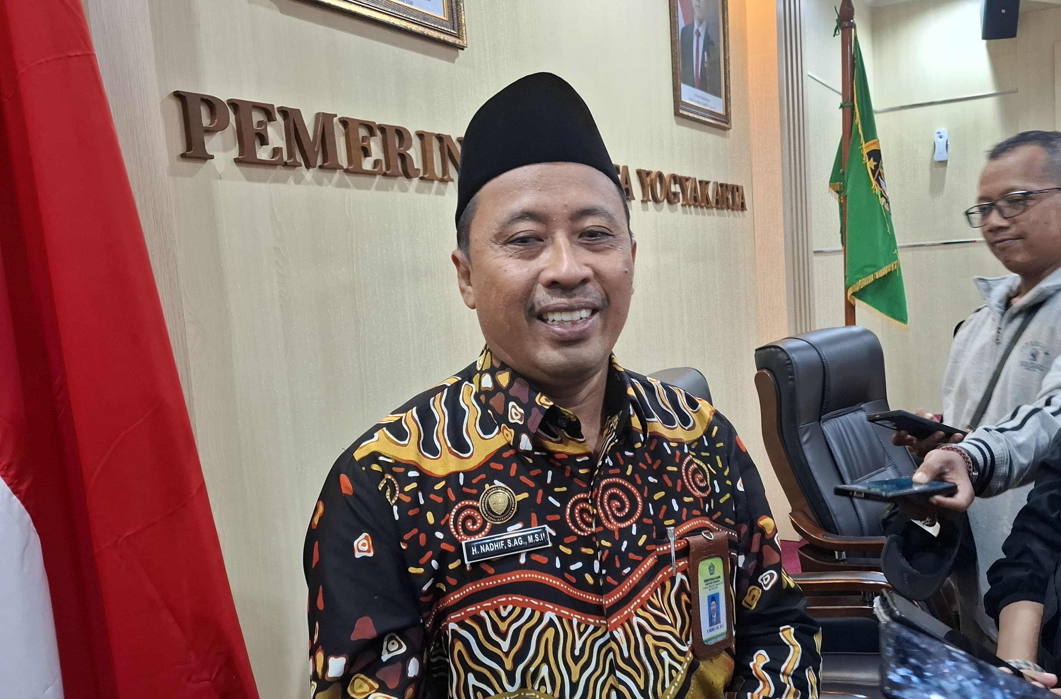 Kepala Kantor Kemenag Kota Jogja Nadhif.