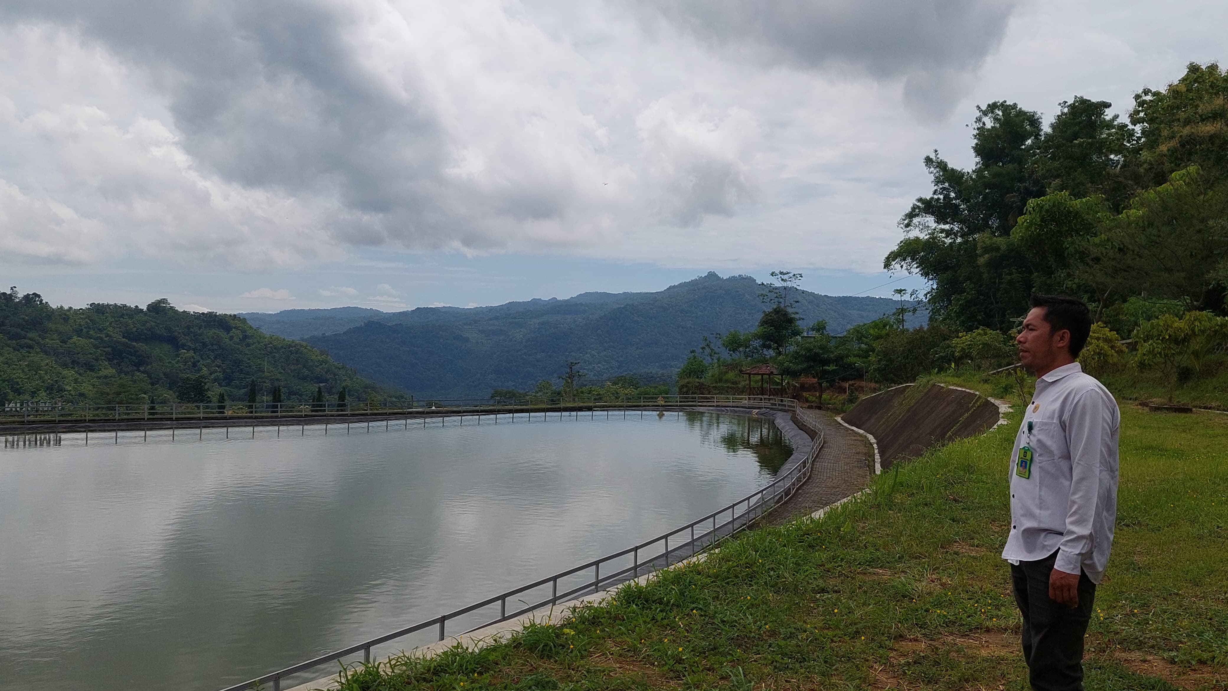 Embung Canggal di Kulon Progo.
