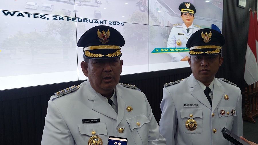 Headshot: Bupati dan Wakil Bupati Kulon Progo.