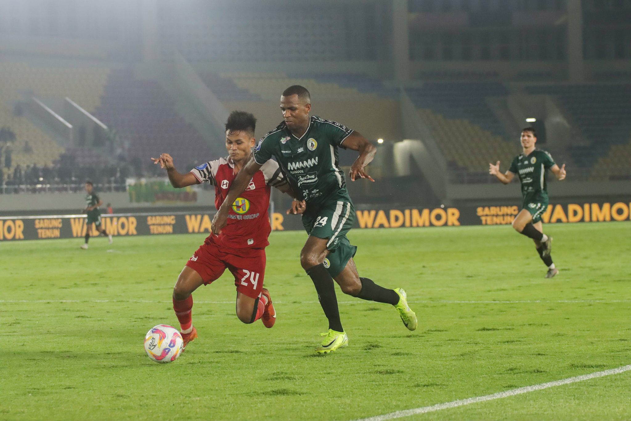 Laga PSS Sleman melawan Barito Putera