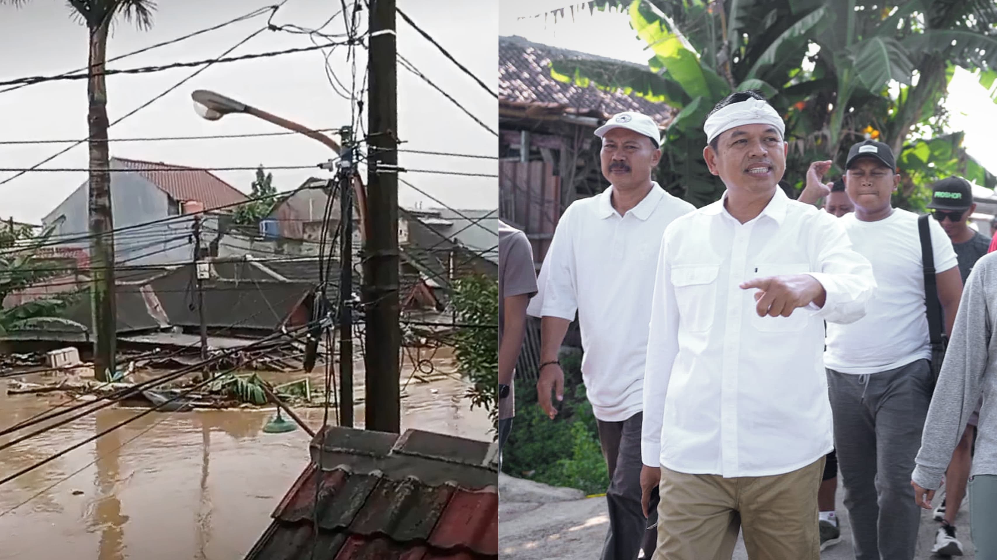 Banjir bandang di Puncak Bogor, memberikan dampak yang cukup parah diberbagai daerah Bogor.