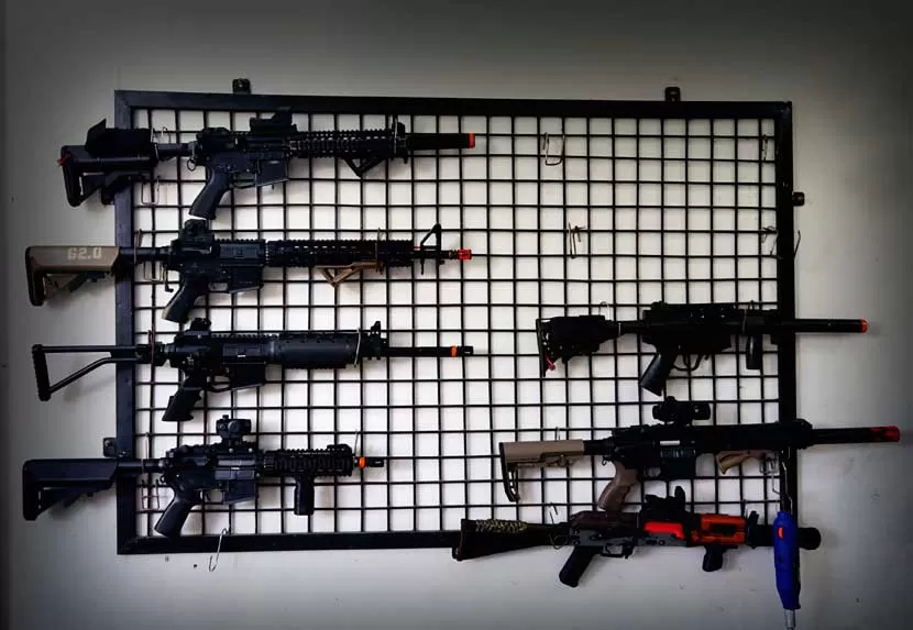 Ilustrasi airsoft gun