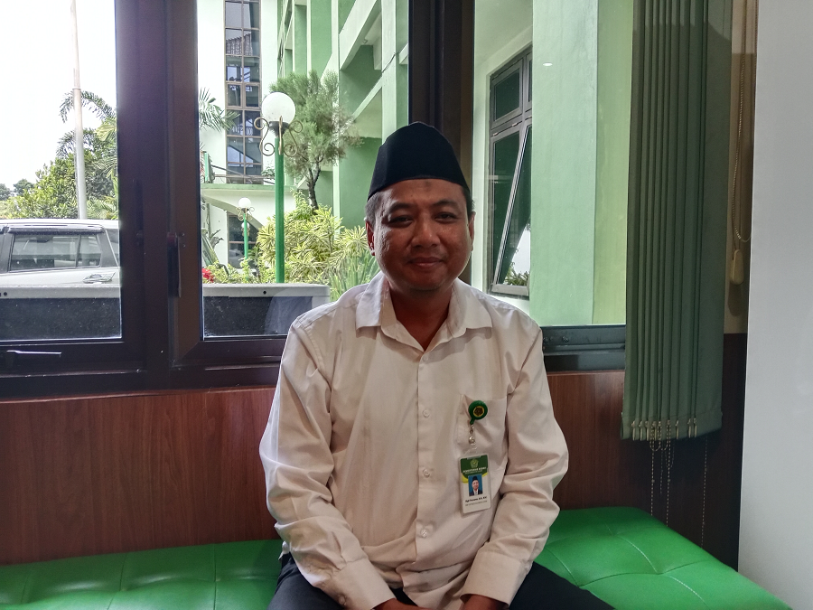 Penyelenggara Zakat dan Wakaf Kemenag Sleman Sigit Purnomo.