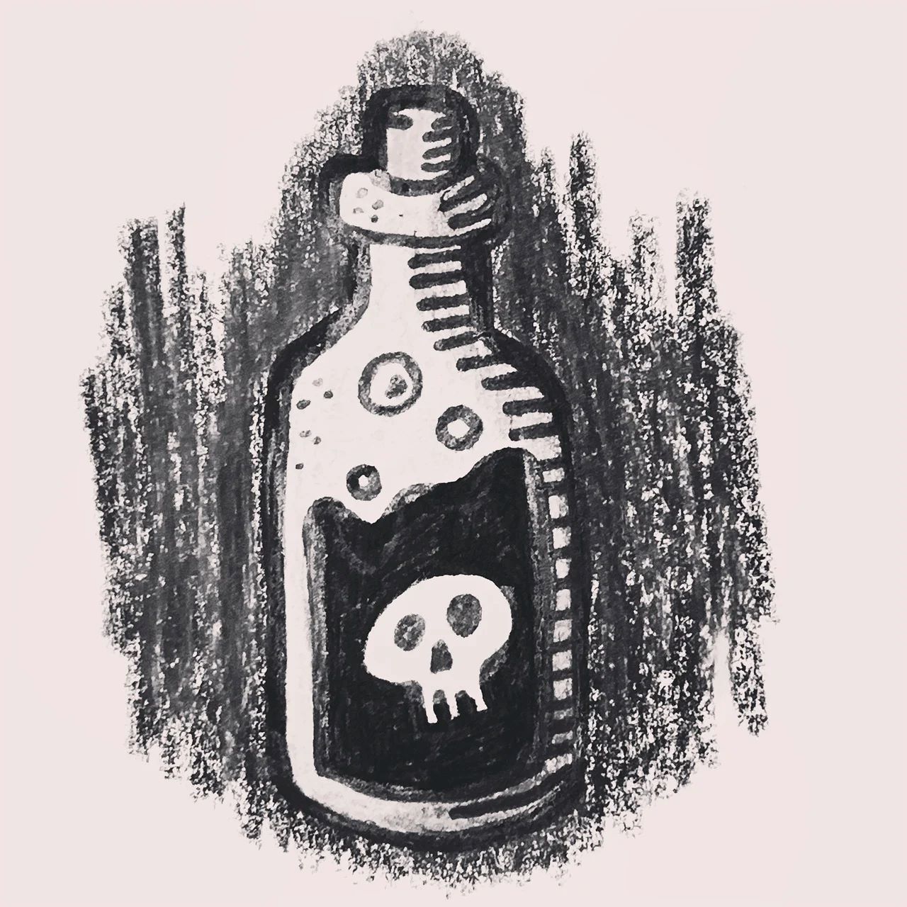 Ilustrasi racun makanan.