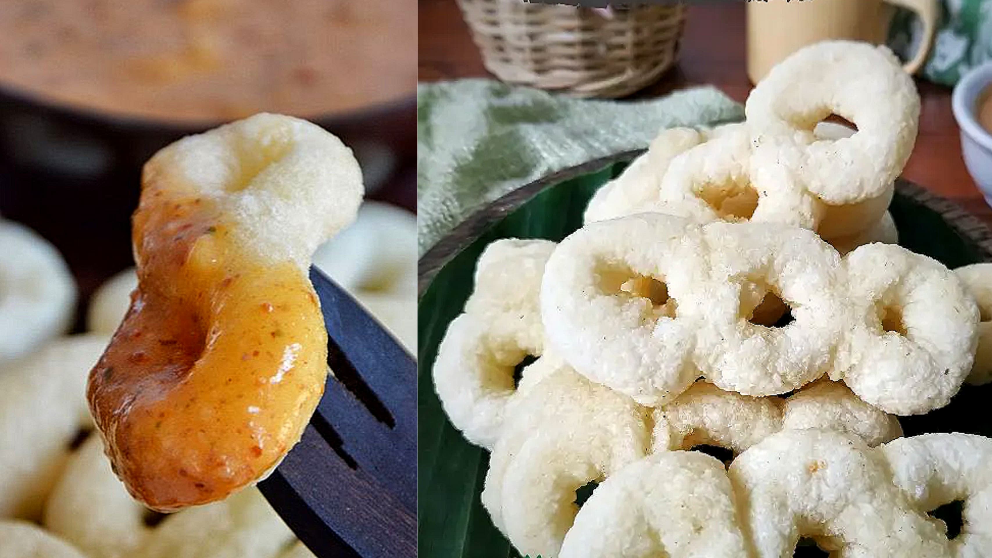 Makanan geblek khas Kulonprogo yang terbuat dari tepung ketan. (Foto