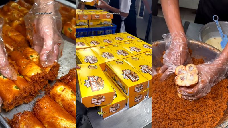 Abon gulung jogja oleh-oleh baru yang menarik khas Jogja.