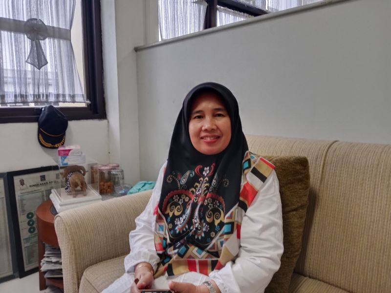 Kepala Bidang Perbendaharaan Badan Keuangan dan Aset Daerah (BKAD) Kabupaten Sleman Siti Nurjannah Kusumaningsih