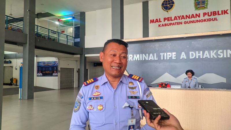 Koordinator Satuan Pelayanan Terminal Tipe A Dhaksinarga Aris Farwanto