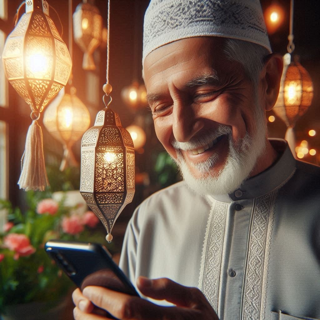 Ilustrasi suasana Ramadan.