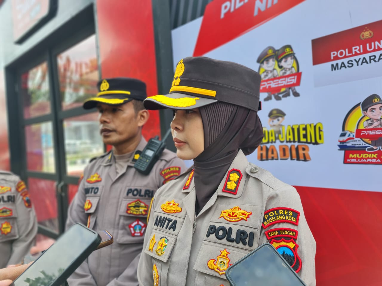 Kapolres Magelang Kota AKBP Anita Indah Setyaningrum.