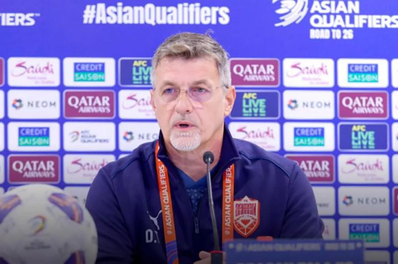 Dargan Talajic Head Coach Timnas Bahrain.