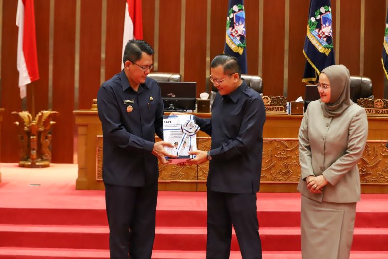 Kegiatan penyerahan LKPJ Tahun Anggaran 2024
