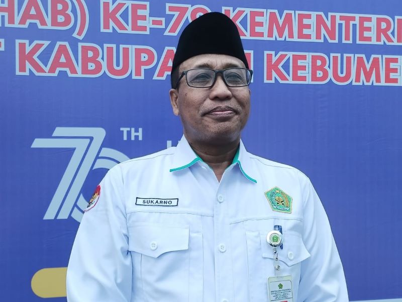 Kepala Kantor Kemenag Kebumen Sukarno
