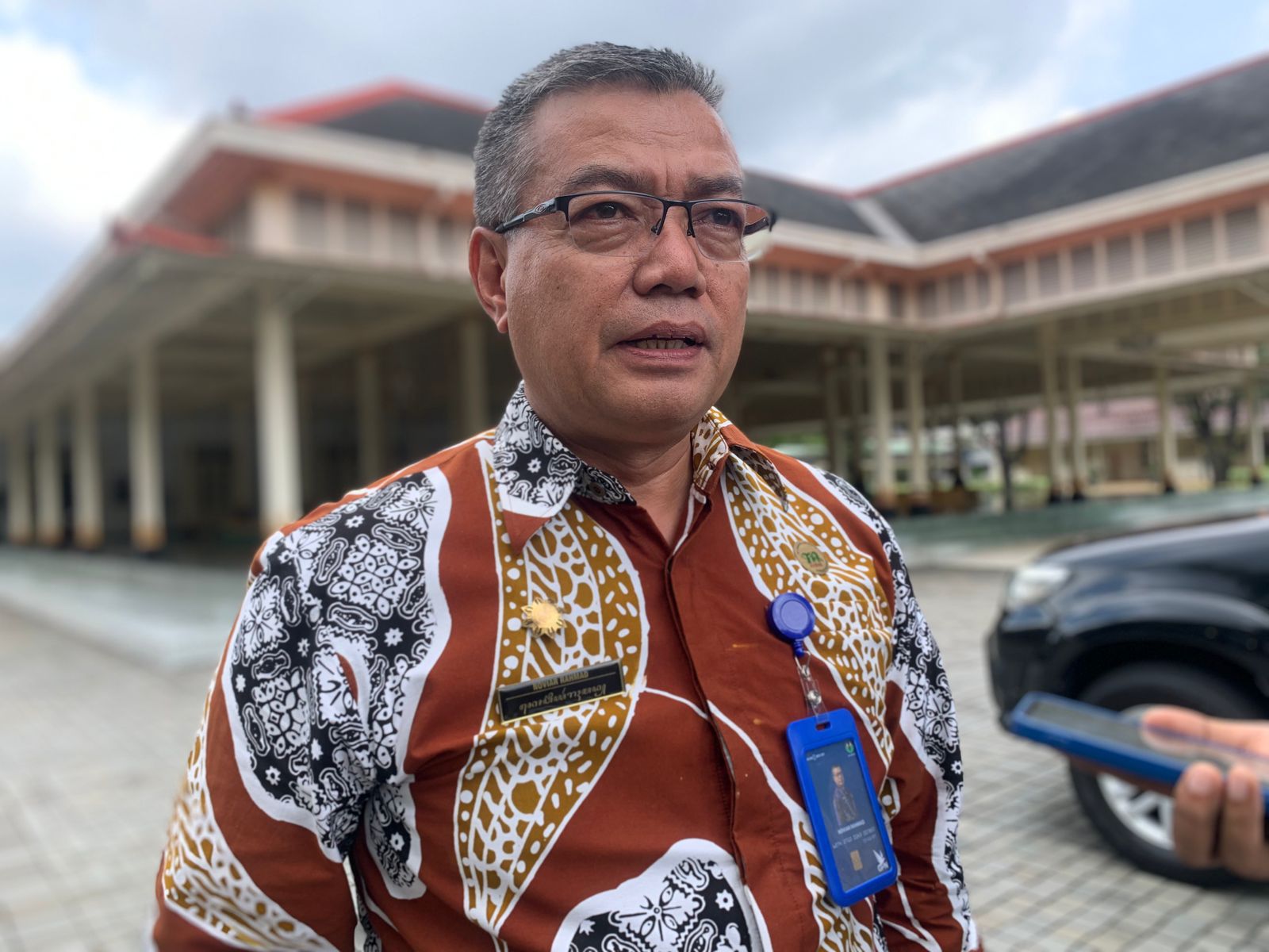 Plt Kepala Satpol PP DIJ Noviar Rahmad.