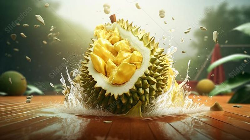 Bazar Durian Nusantara 2025 di area parkir Malioboro Mall.