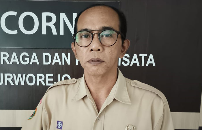 Pengelola Art Center Purworejo Suprapto Amir.
