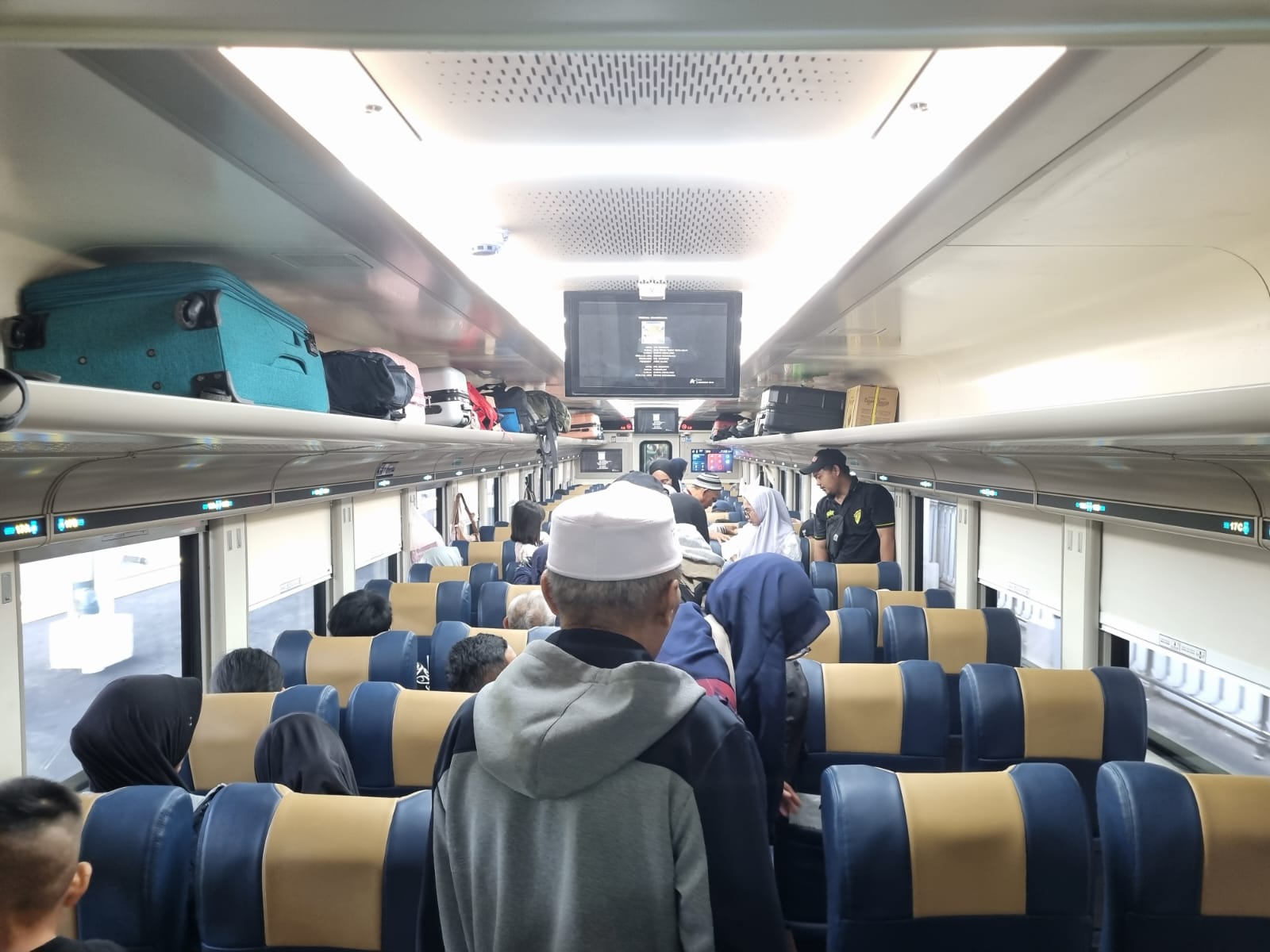Arus balik ramai, kedatangan tak kalah tinggi&nbsp;Jumat, 29.753 penumpang KA berangkat dari DIJ. Foto: istimewa