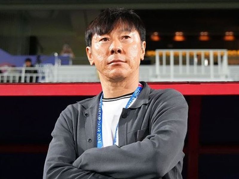 Shin Tae-yong mantan pelatih Timnas Indonesia.