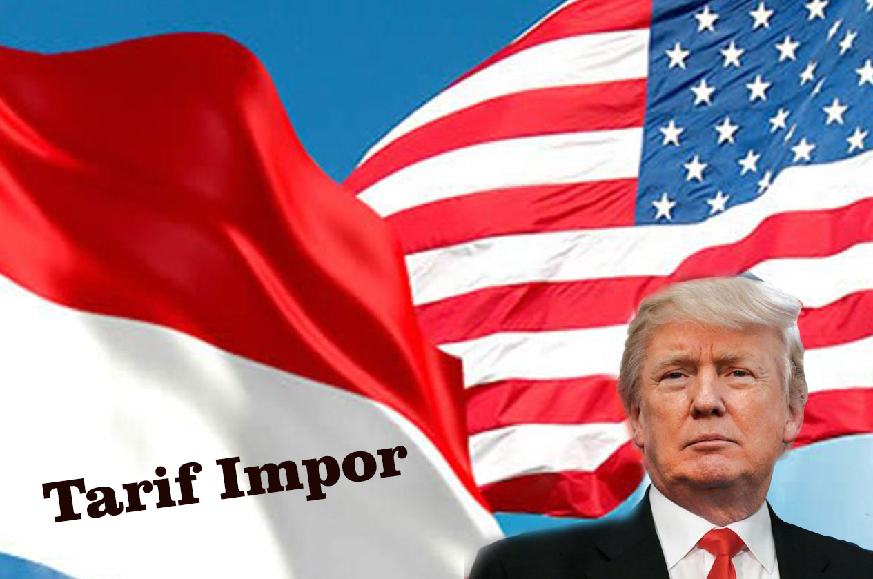 Donald Trump naikkan tarif impor hingga 32 Persen.