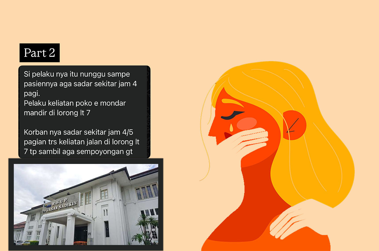 Kasus pelecehan seksual dilakukan oleh oknum mahasiswa yang sedang mengikuti Program Pendidikan Dokter Spesialis (PPDS) anestesi FK Unpad.
