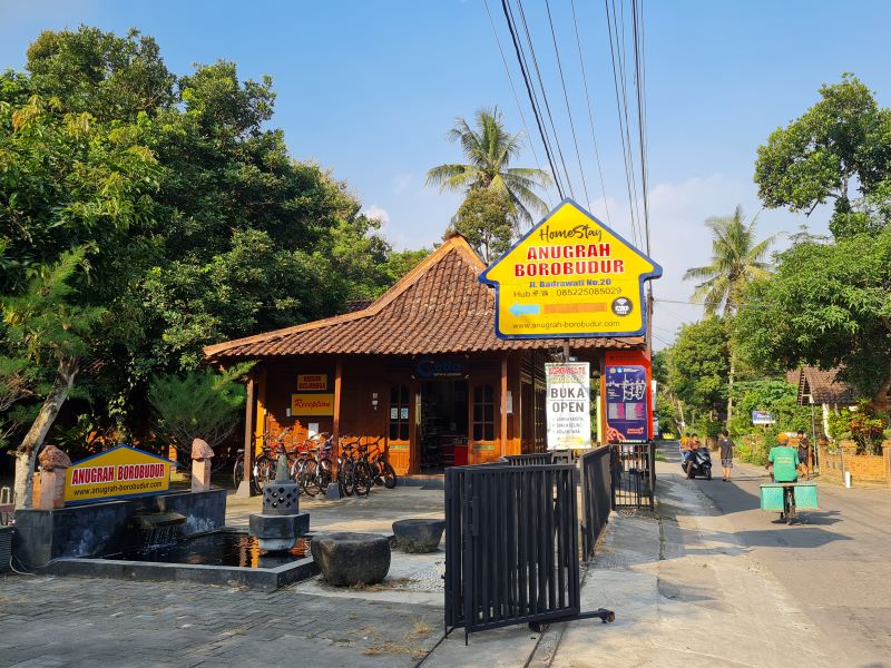 TERIMA TAMU: Hotel, homestay, maupun balkondes di sekitar Borobudur rata-rata sudah dipesan jauh-jauh hari sebelum Waisak.