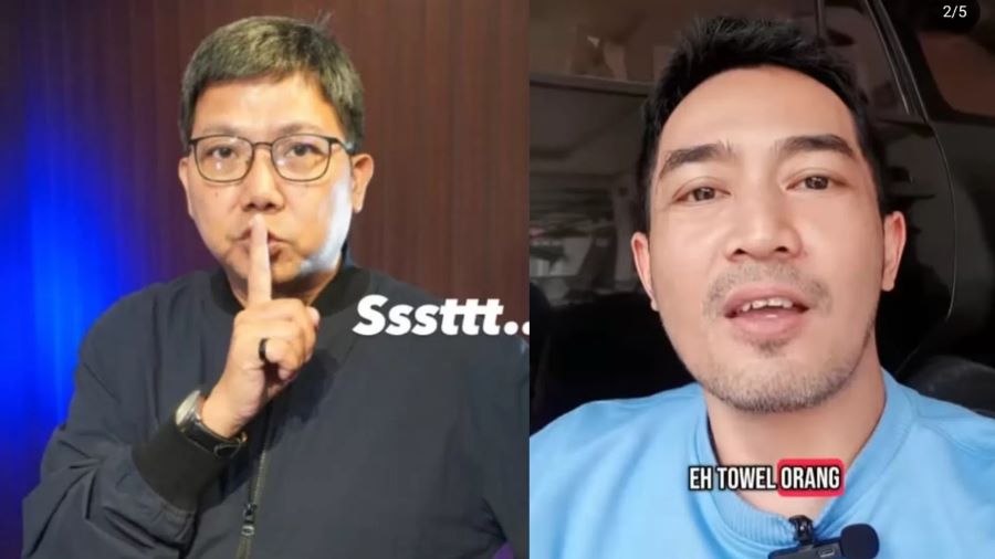 Bung Towel dan Yama Carlos. Sumber foto :