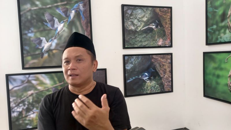 Karya fotografi Anang Batas yang dipamerkan mulai besok hingga 28 April di Sangkring Art Space, Kasihan, Bantul.&nbsp;