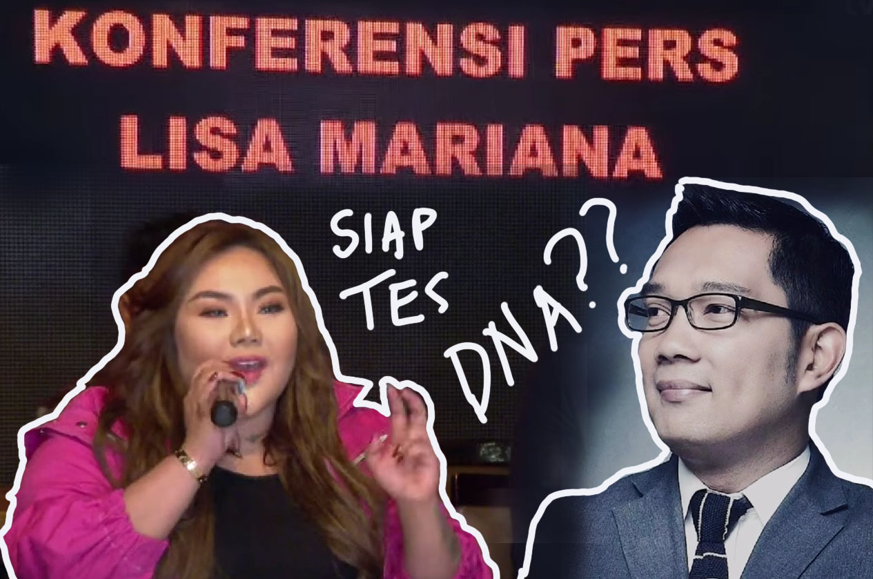 Lisa 100 Persen yakin anak pertamanya hasil buah hati bersama RK.