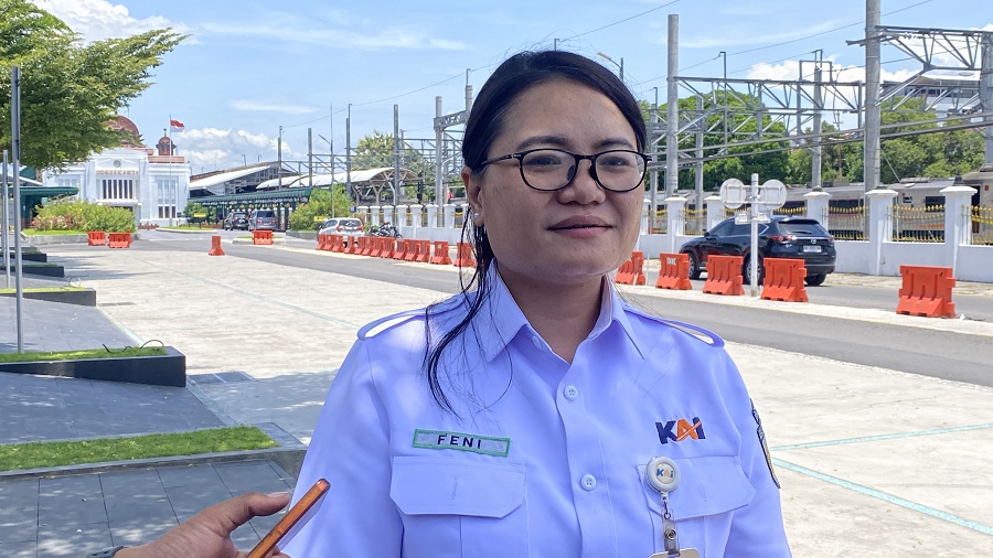 Manajer Humas KAI Daop 6 Yogyakarta Feni Novida Saragih.