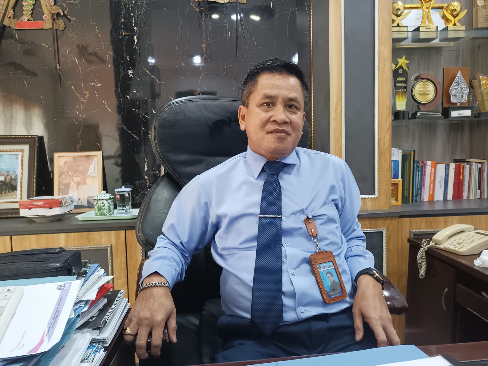 Direktur Utama PT BPR BKK Kebumen Sutrisno.