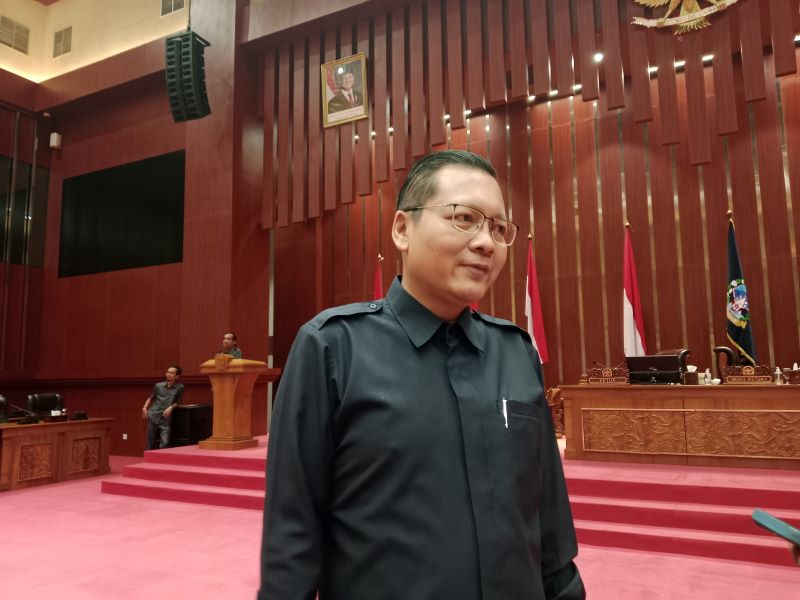 Ketua DPRD Sleman Y Gustan Ganda