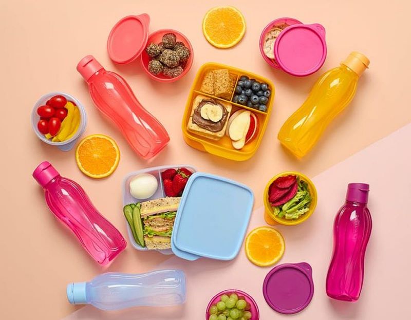 Produk Tupperware.