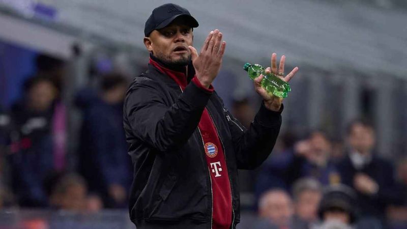 Pelatih Bayern Munich, Vincent Kompany.