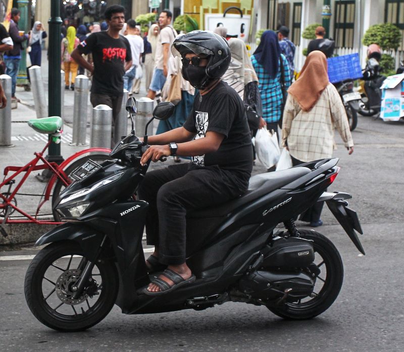 Motor matic Vario biasa dipilih untuk modifikasi mesin bore up.