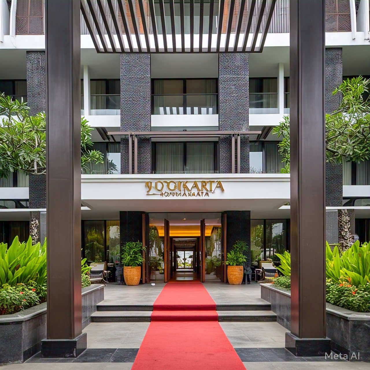 Ilustrasi hotel.