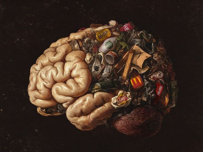 Ilustrasi &lsquo;brain rot&rsquo;.