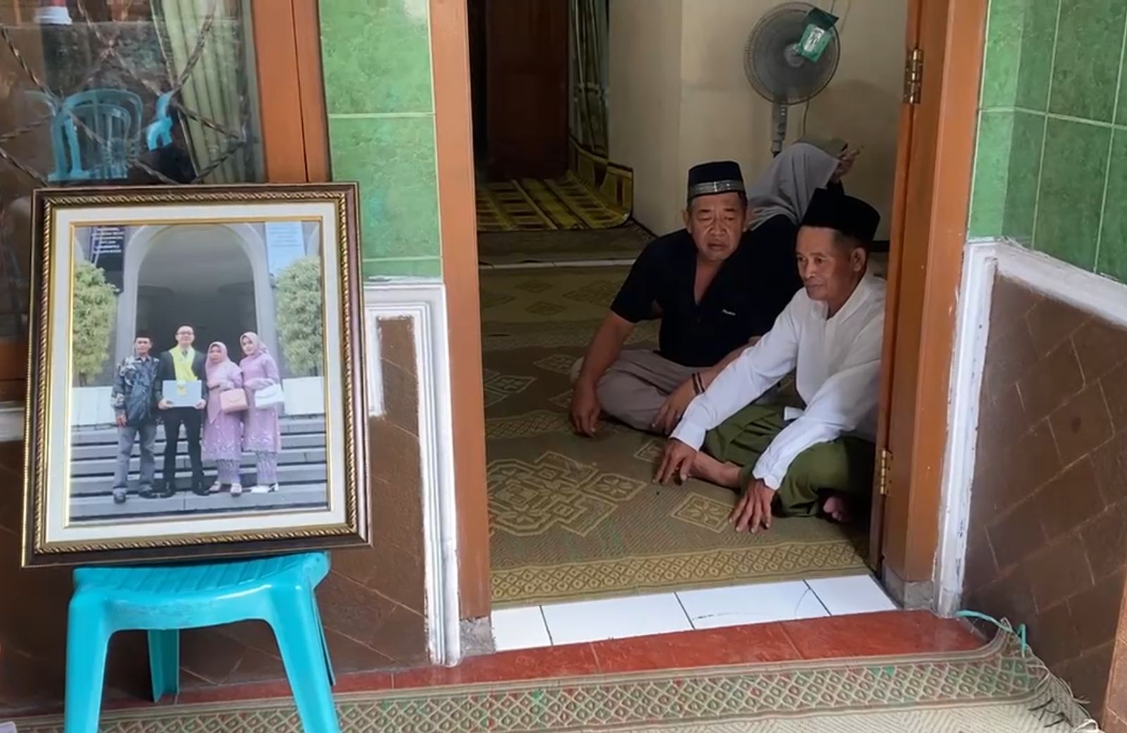 Suasana rumah Muhammad Nastain Dosen UGM yang meninggal di kamar kos Yogyakarta di Dusun Srumbung, Desa Bergas Kidul, Kecamatan Bergas, Kabupaten Semarang.