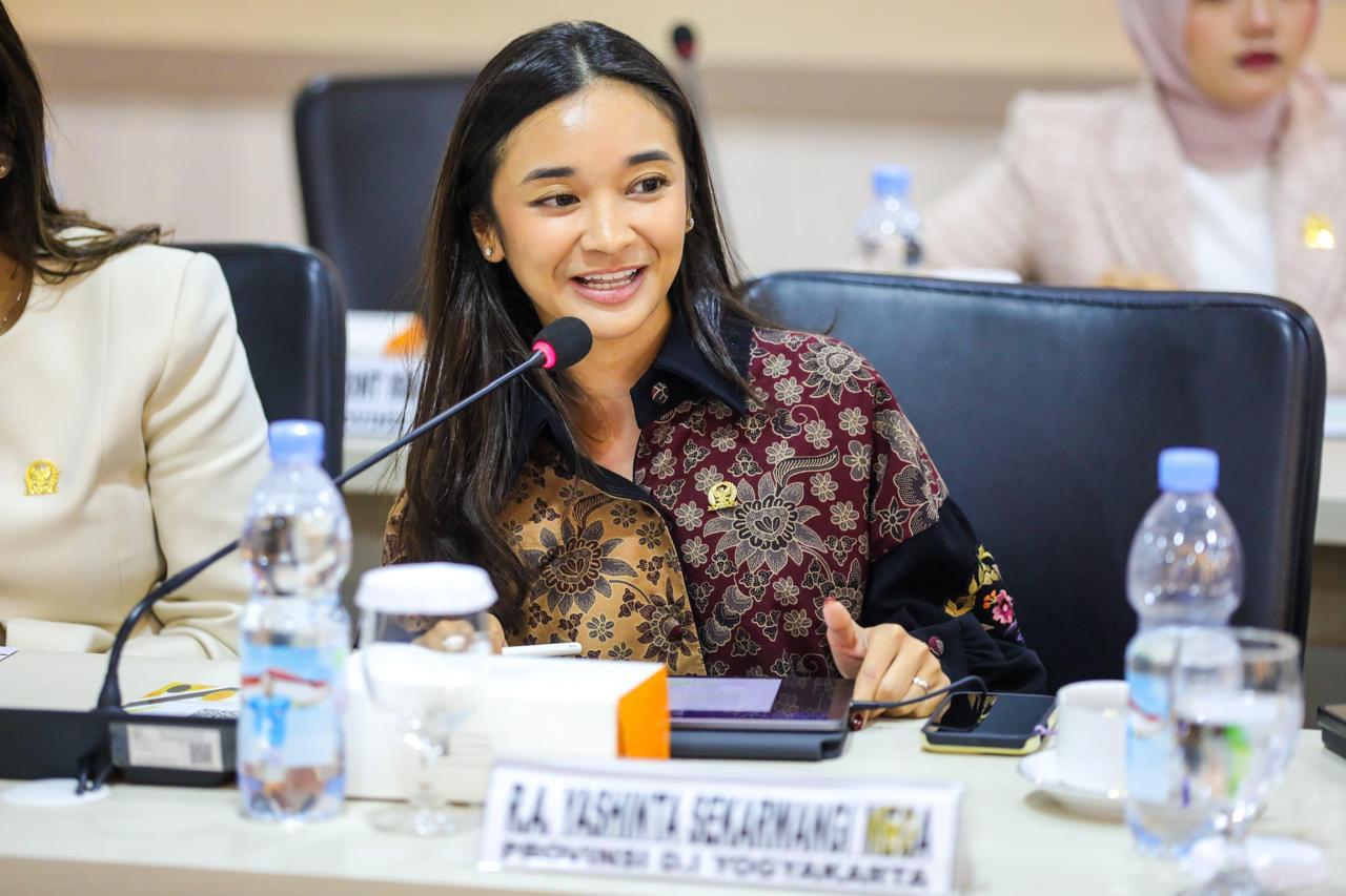 Anggota Senator Dapil Jogjakarta Yashinta Sekarwangi Mega.