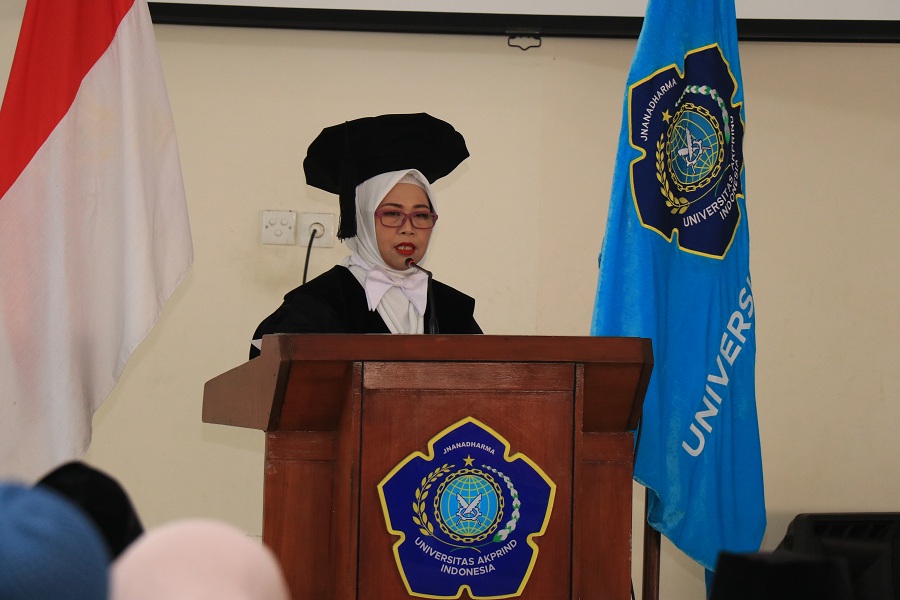 Guru besar bidang Vulkanologi asal Universitas AKPRIND Indonesia, Prof Sri Mulyaningsih resmi dikukuhkan tahun ini.