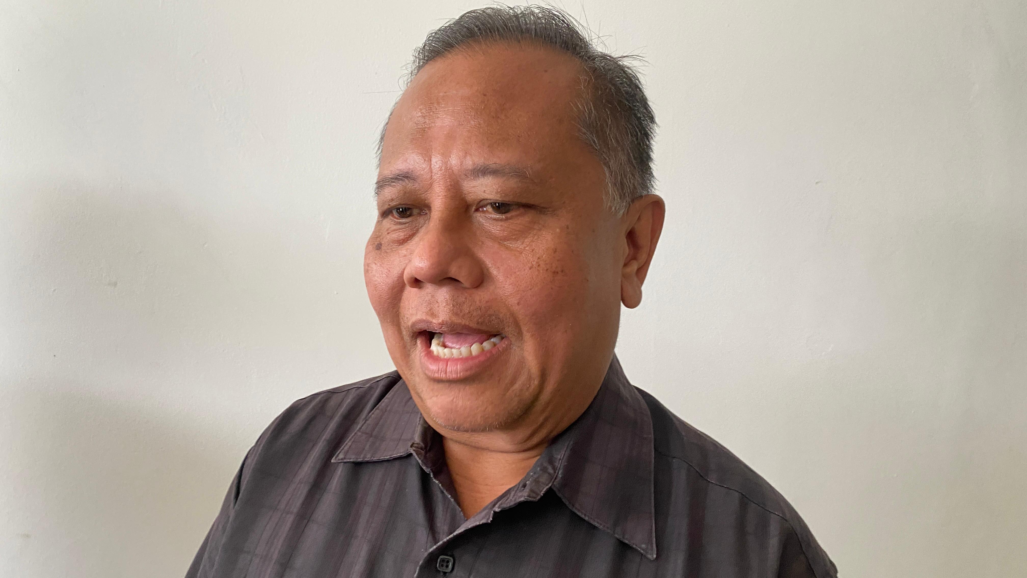 Ketua RW 01 Kelurahan Bausasran Anton Handriutomo saat ditemui pasca audiensi di Gedung DPRD Kota Jogja, Jumat (25/4/2025).
