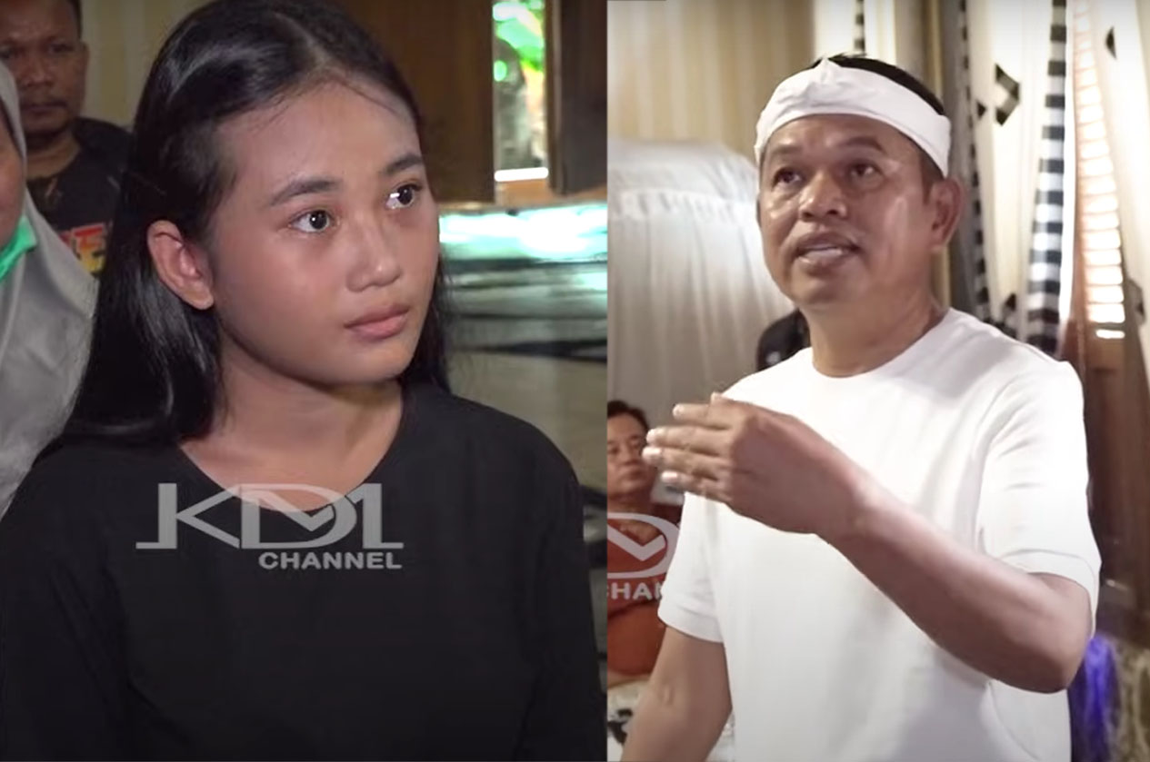 Aura Cinta, siswi SMA yang mengkritik Gubernur Jawa Barat Dedi Mulyadi saat membahas soal peniadaan wisuda di sekolah untuk menghemat pengeluaran orang tua.
