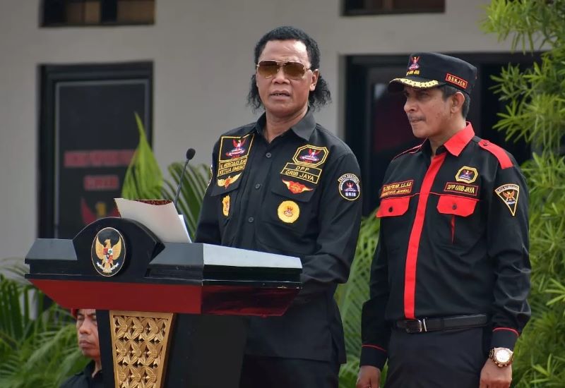 Ketua GRIB JAYA Hercules.